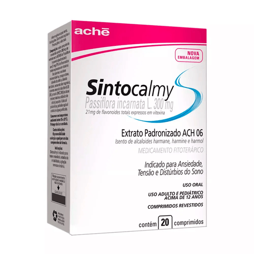 Sintocalmy 300mg com 20 comprimidos
