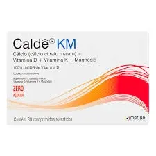 Caldê KM com 30 comprimidos