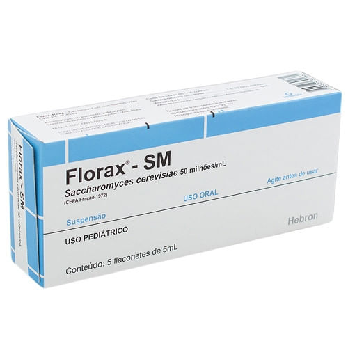 Florax SM infantil com 5 flacontes