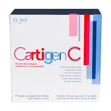 Cartigen C hibiscus e limão com 30 sachês
