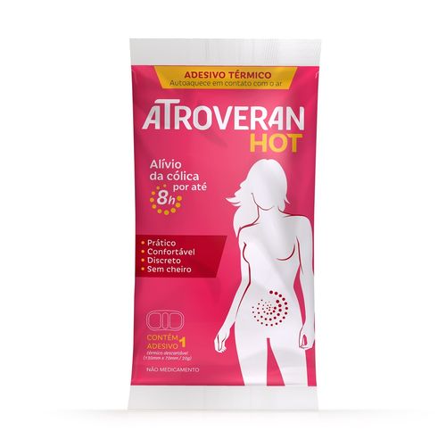 Atroveran Hot com 1 Adesivo