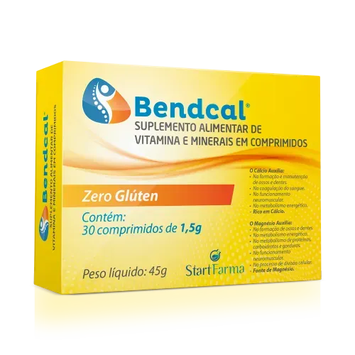 Bendcal com 30 Comprimidos
