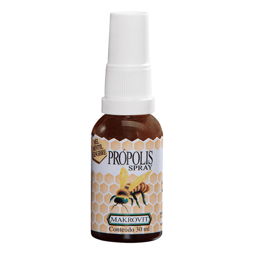 Própolis Menta Gengibre Spray Makrofarma 30ml