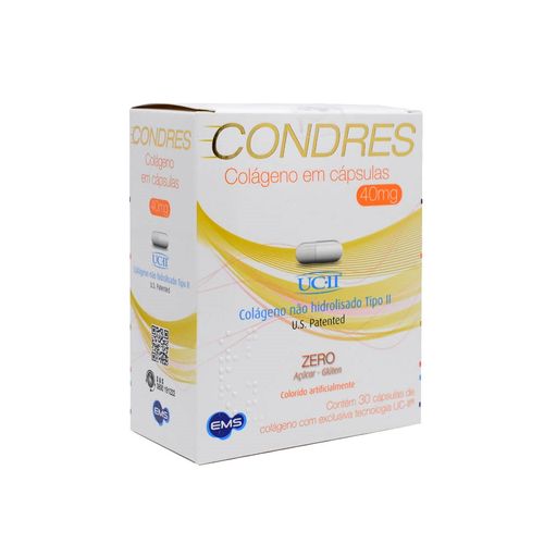 Condres UC-II com 30 cápsulas