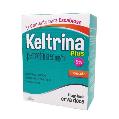 Keltrina Plus 5% Emulsão 60ml