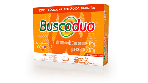 Buscoduo com 20 Comprimidos