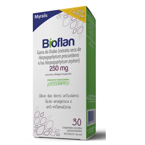 Bioflan 250mg com 30 Comprimidos