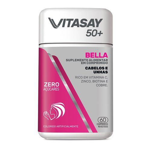 Vitasay 50+ Bella Cabelos e Unhas com 60 Comprimidos