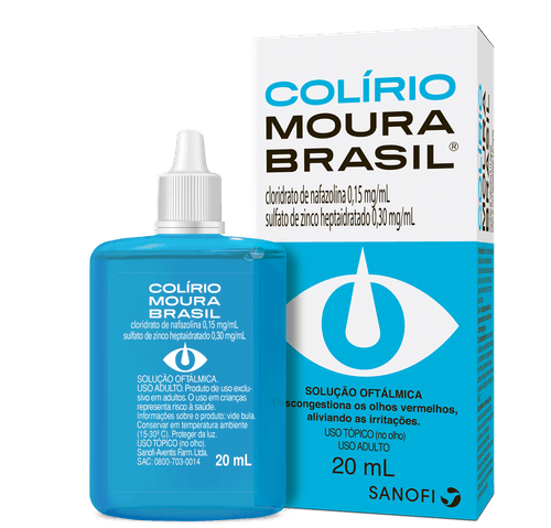 Colírio Moura Brasil 20ml