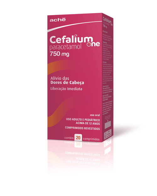 Cefalium One 750mg com 20 Comprimidos