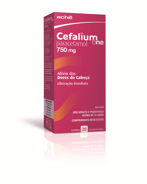 Cefalium One 750mg com 20 Comprimidos