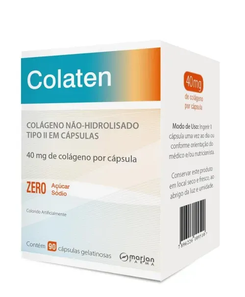 Colaten com 90 Cápsulas