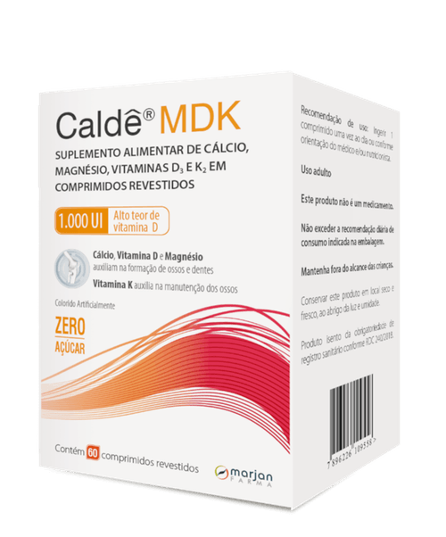Caldê MDK 1.000 UI com 60 Comprimidos