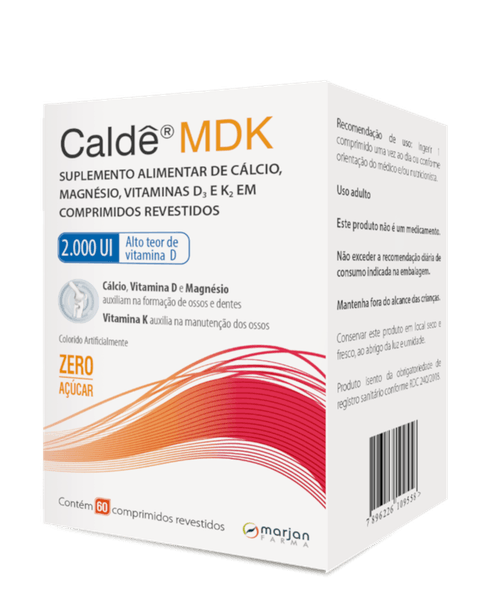 Caldê MDK 2.000 UI com 60 Comprimidos