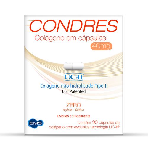 Condres Colágeno UC-II com 90 Cápsulas