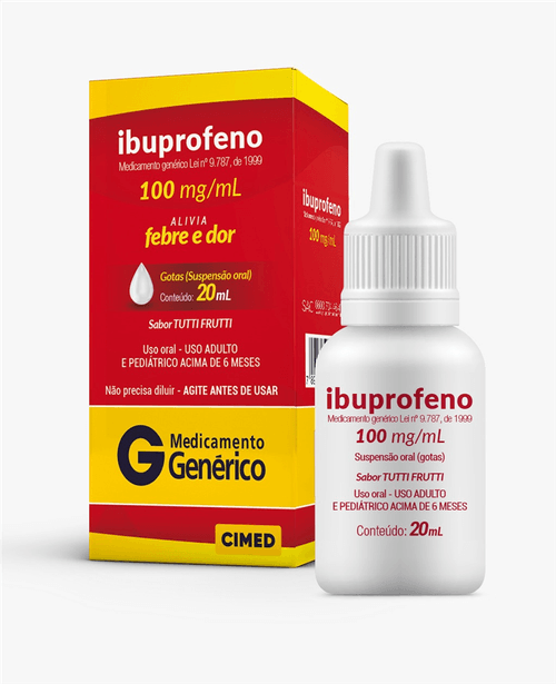 Ibuprofeno Gotas 20ml Cimed