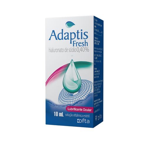 Adaptis Fresh 0,4% Solução Oftálmica 10ml