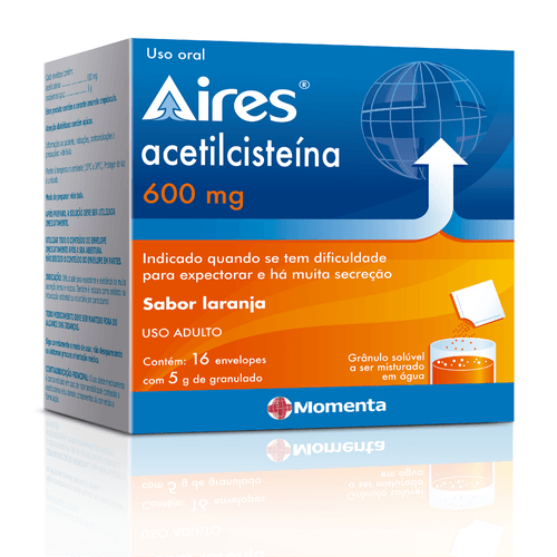 Aires 600mg Granulado com 16 Envelopes
