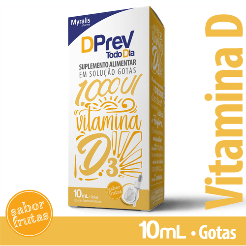 Dprev Todo Dia 1.000 UI Gotas 10ml