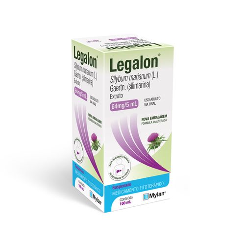 Legalon Suspensão 64mg/5ml 100ml