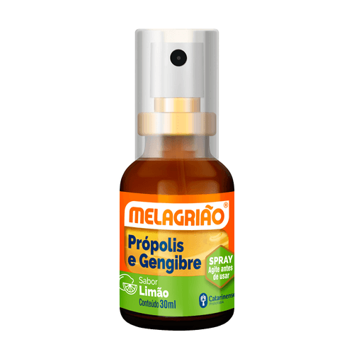 Melagrião Própolis e Gengibre Spray Limão 30ml Catarinense