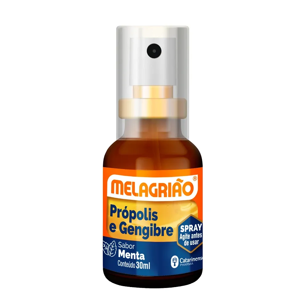 Melagrião Própolis e Gengibre Spray Menta 30ml Catarinense
