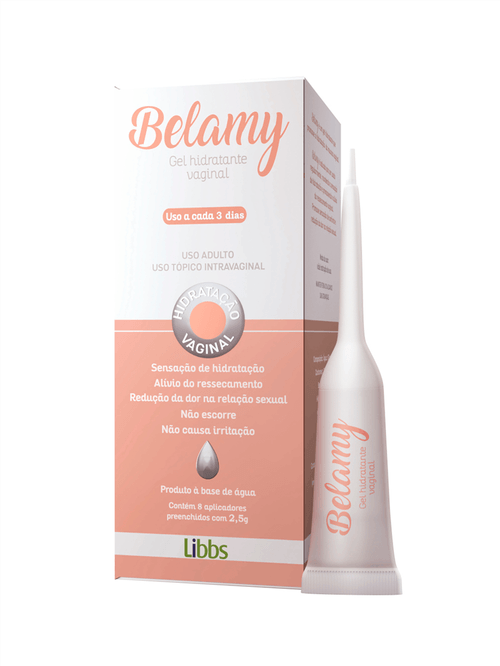 Belamy Gel Hidratante Vaginal com 8 Aplicadores 2,5g