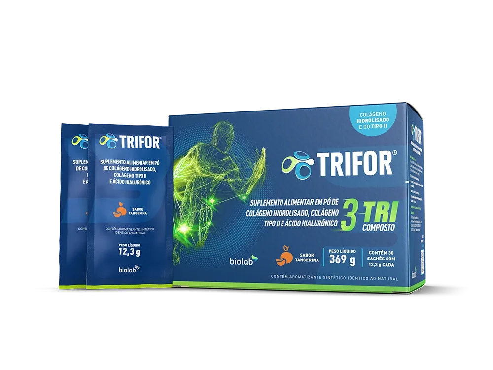Suplemento Alimentar Trifor com 30 Sachês