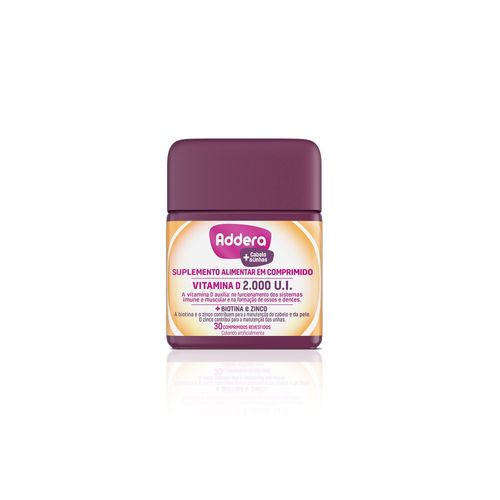 Addera + Cabelo e Unhas com 30 Comprimidos