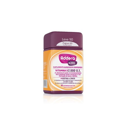 Addera + Cabelo e Unhas com 90 Comprimidos
