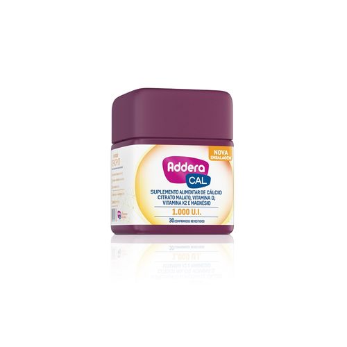 Addera Cal 1.000 UI com 30 Comprimidos