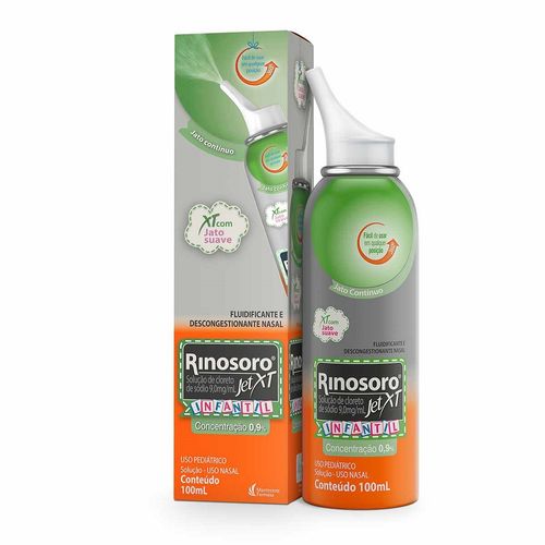 Rinosoro Jet XT Infantil Spray Nasal 100ml