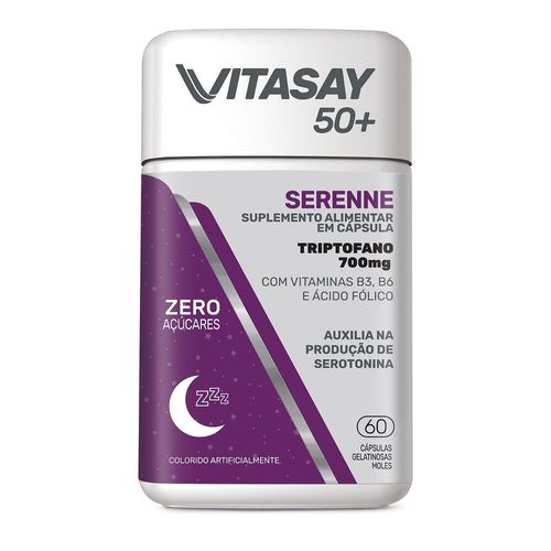 Vitasay 50+ Serenne Triptofano com 60 Comprimidos