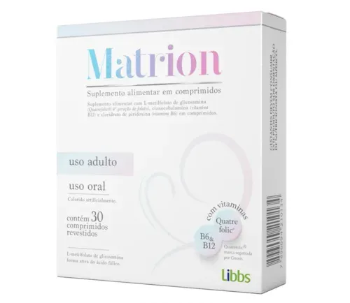 Matrion Polivitamínico para Gestantes 30 comprimidos
