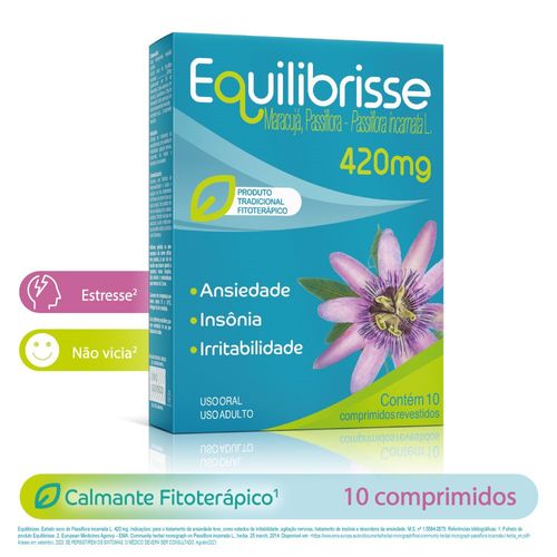 Equilíbrisse 420mg com 10 Comprimidos
