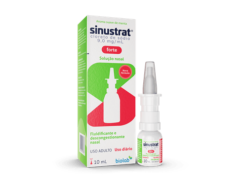 Solução Nasal Sinustrat Forte adulto 10ml