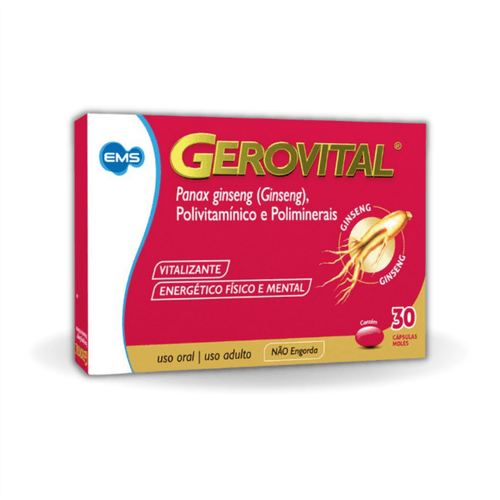 Gerovital com 30 Cápsulas