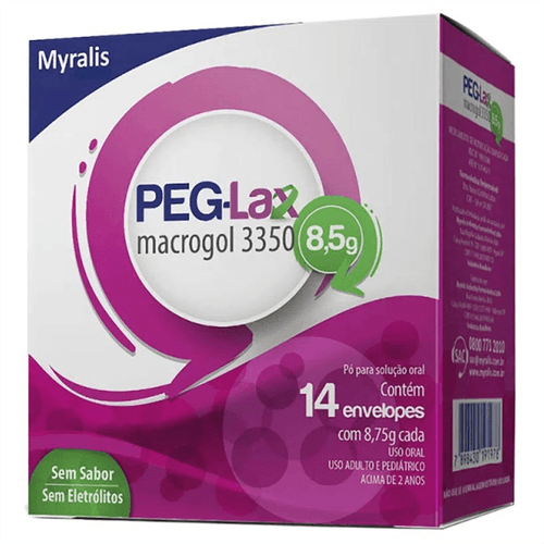 Peg-Lax Pó 8,5g com 14 Envelopes
