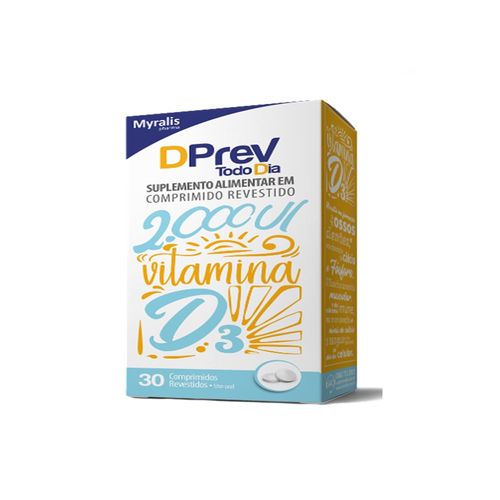 DPrev Todo Dia 2.000UI com 30 Comprimidos