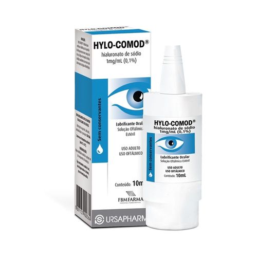 Hylo Comod oftálmico com 10ml
