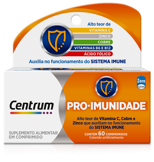 Centrum Pró-Imunidade com 60 Comprimidos