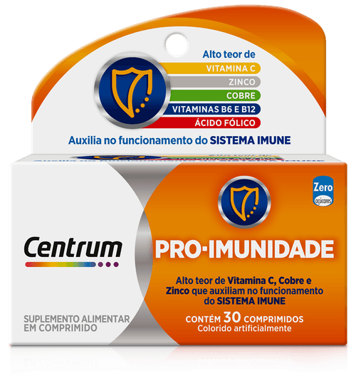 Centrum Pró-Imunidade com 30 comprimidos