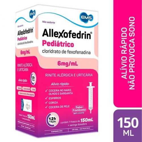 Allexofedrin Pediátrico 6mg/ml 150ml