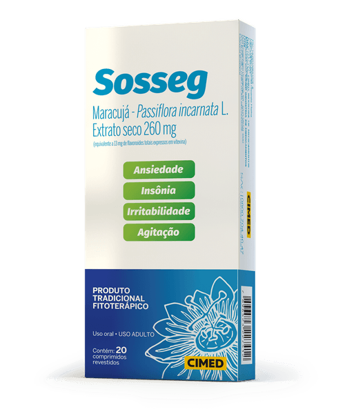 Sosseg 260MG com 20 Comprimidos