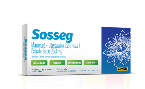 Sosseg 260MG com 20 Comprimidos