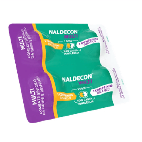 Naldecon Multi com 4 Comprimidos