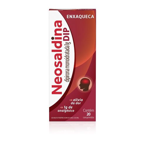 Neosaldina Dip 1g com 20 Comprimidos
