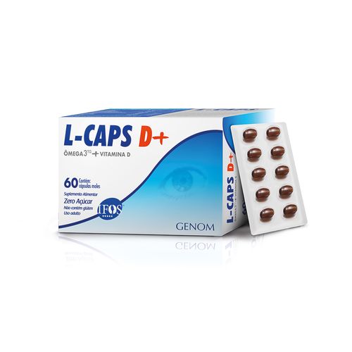 L-Caps D+ com 60 Cápsulas