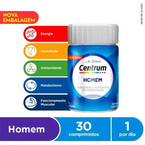 Centrum Essentials Homem com 30 Comprimidos