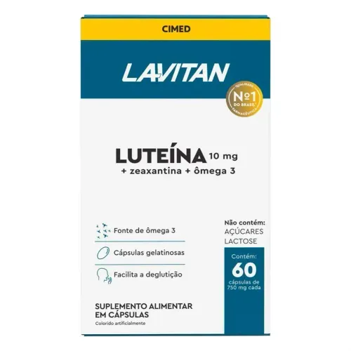 Lavitan Luteína com 60 Cápsulas